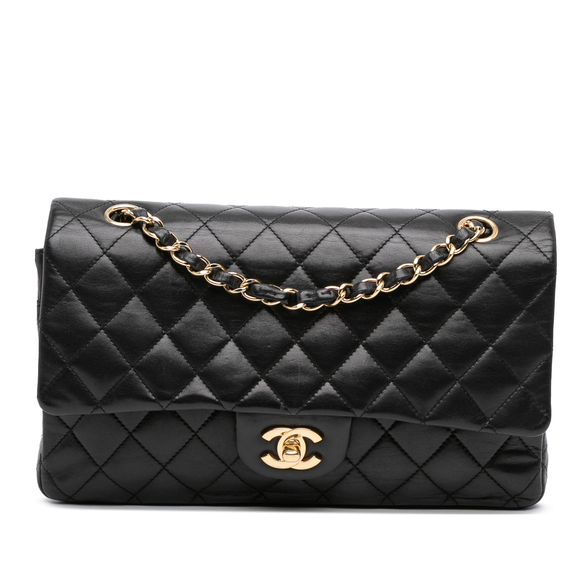 Pre-Loved Chanel Medium Classic Lambskin Double Flap - Picture 1 of 12